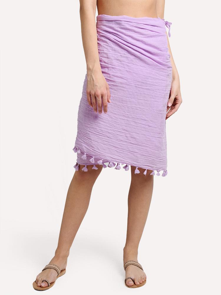 Seafolly Women's Cotton Gauze Sarong Cover-Up - Saint Bernard
