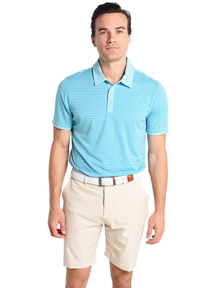 Adidas Climachill Tonal Stripe Polo - Saint Bernard