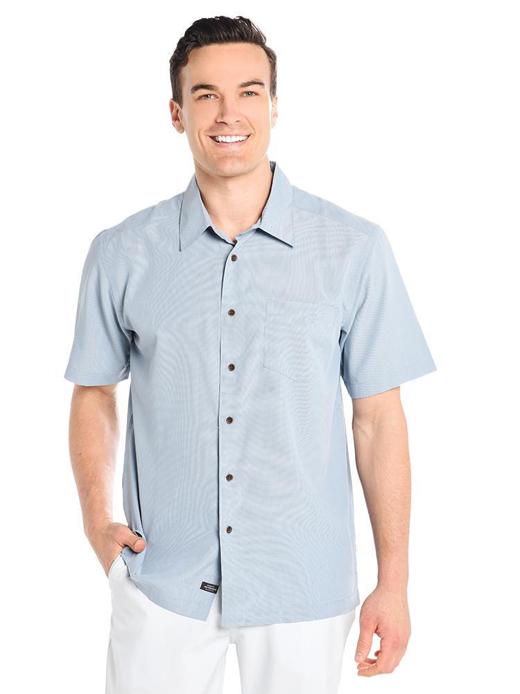 Quiksilver Men's Cane Island Short Sleeve Buttondown Shirt