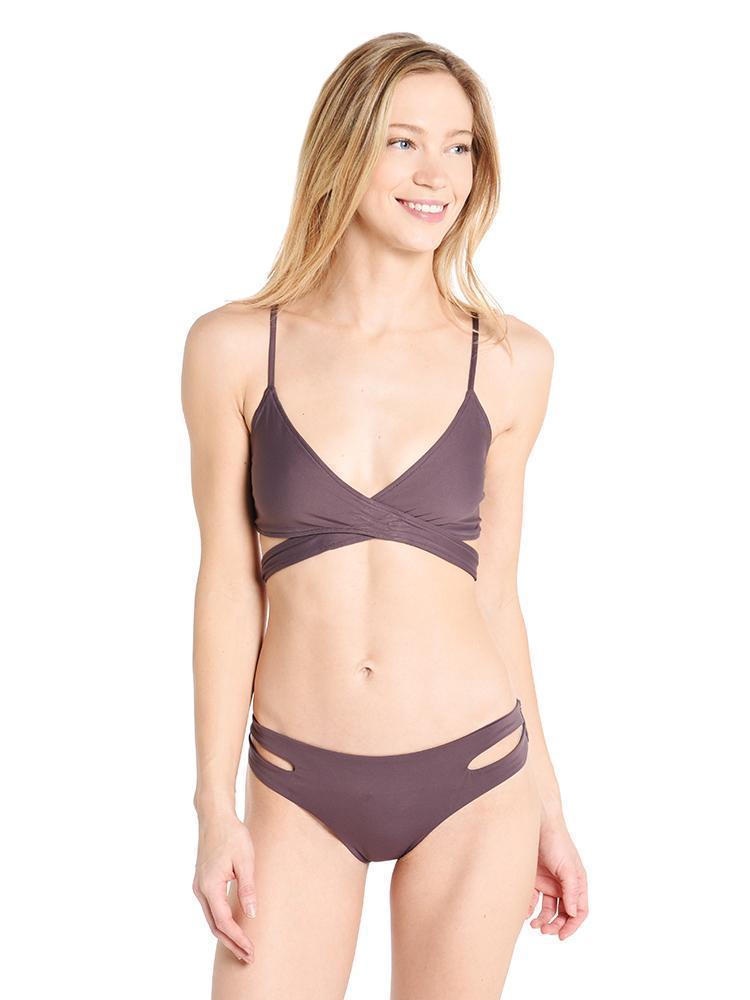 L Space Women's Chloe Wrap Bikini Top - Saint Bernard