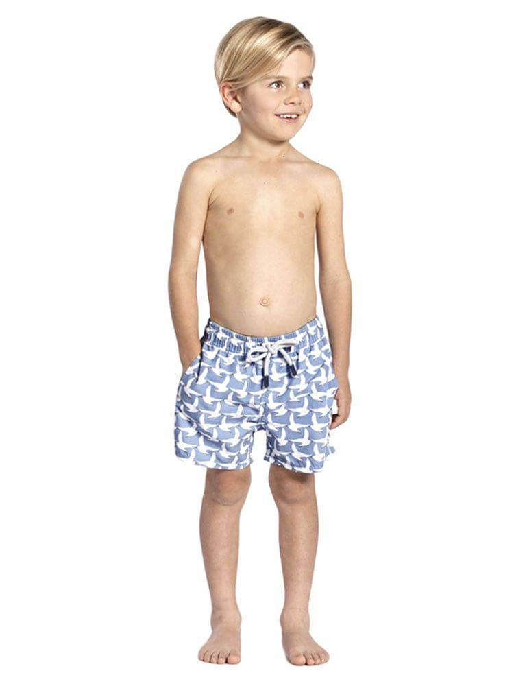 Tom & Teddy Boys' Seagulls Swim Trunks - Saint Bernard