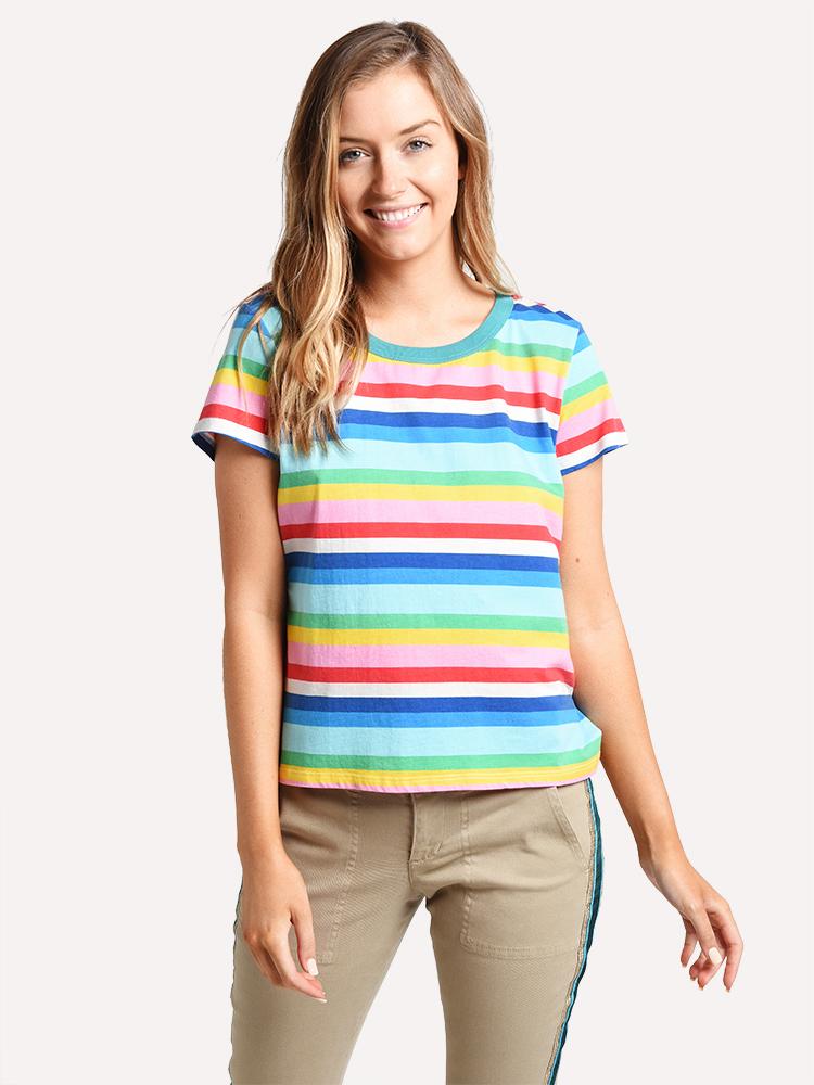 Pam&Gela Spring Rainbow Tee - Saint Bernard