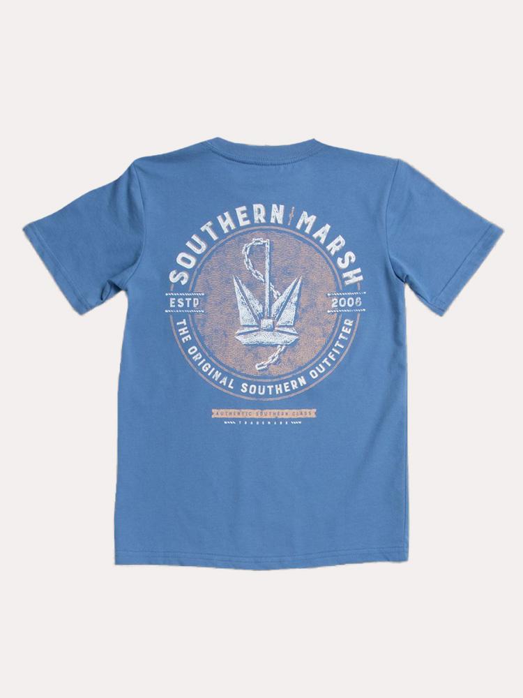 Southern Marsh Youth Anchor Tee - Saint Bernard