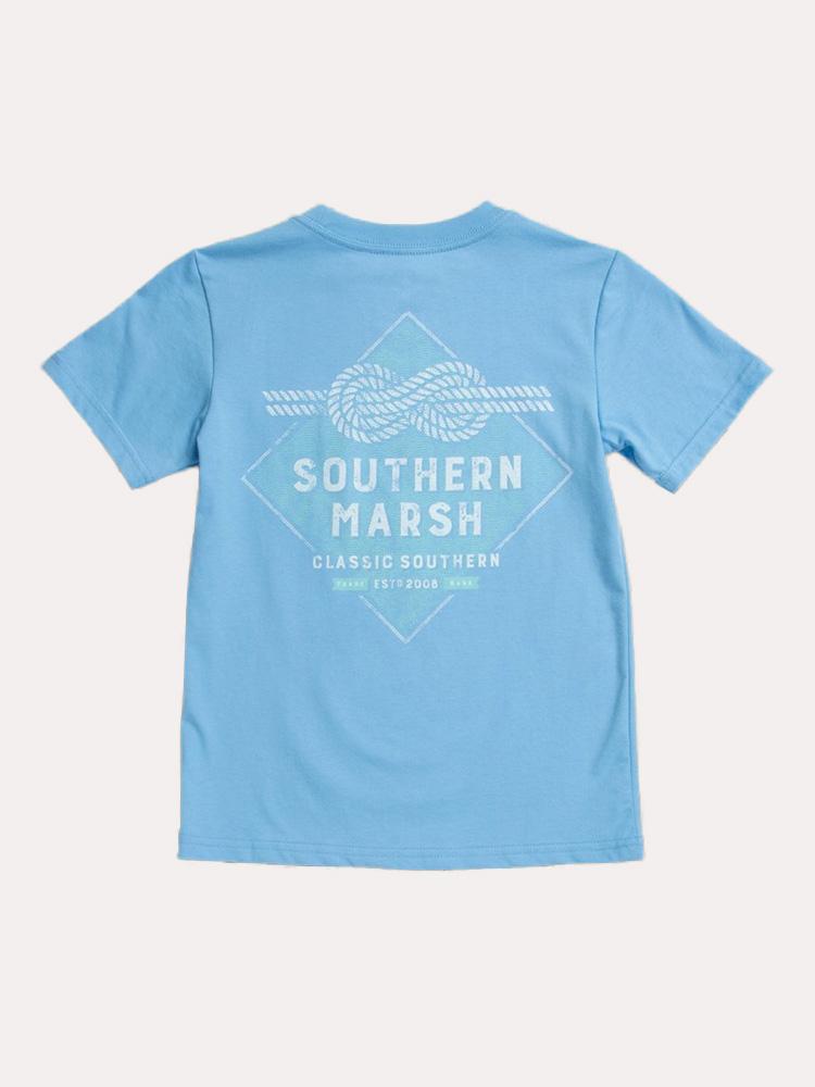 Southern Marsh Youth Nautical Knot Tee - Saint Bernard