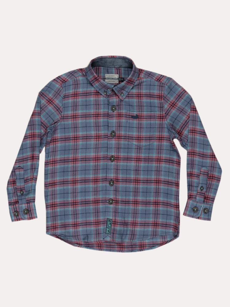 Southern Marsh Boys' Hindman Flannel - Saint Bernard