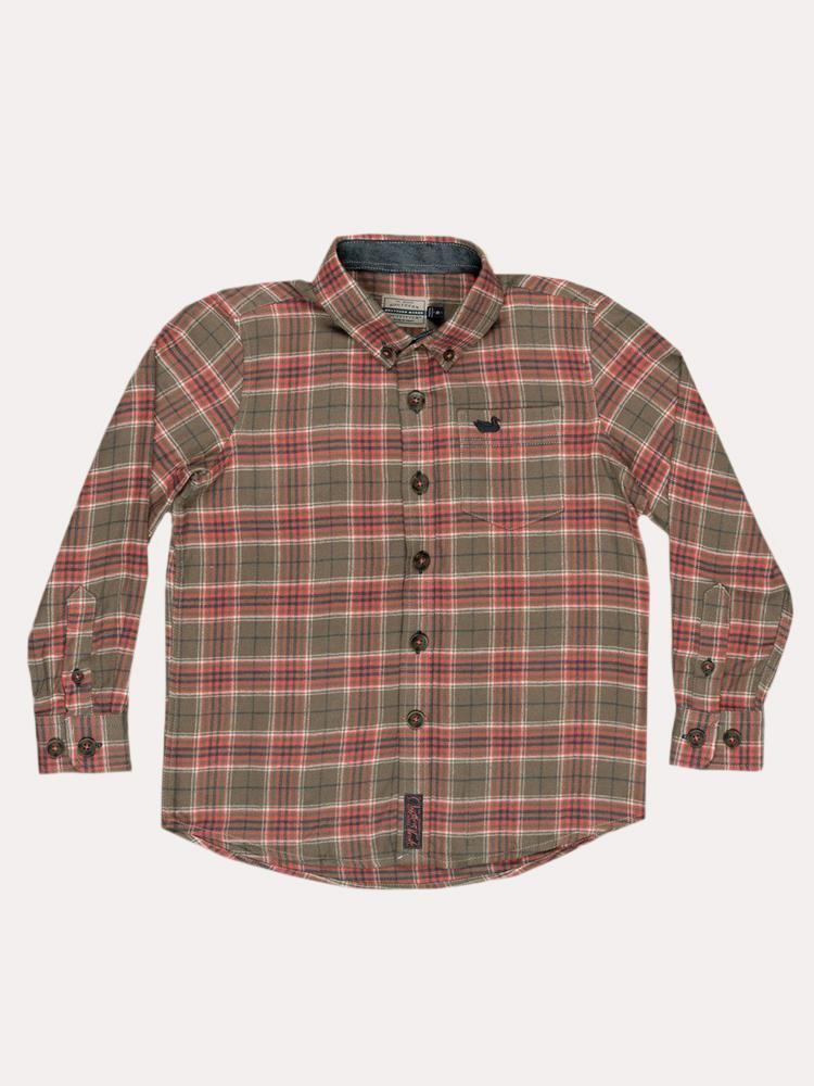 Southern Marsh Boys' Hindman Flannel - Saint Bernard