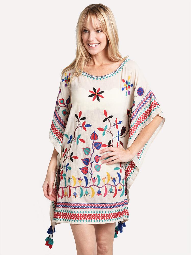 Star Mela Nevaeh Embroidered Kaftan Star Mela Nevaeh Embroidered Kaftan