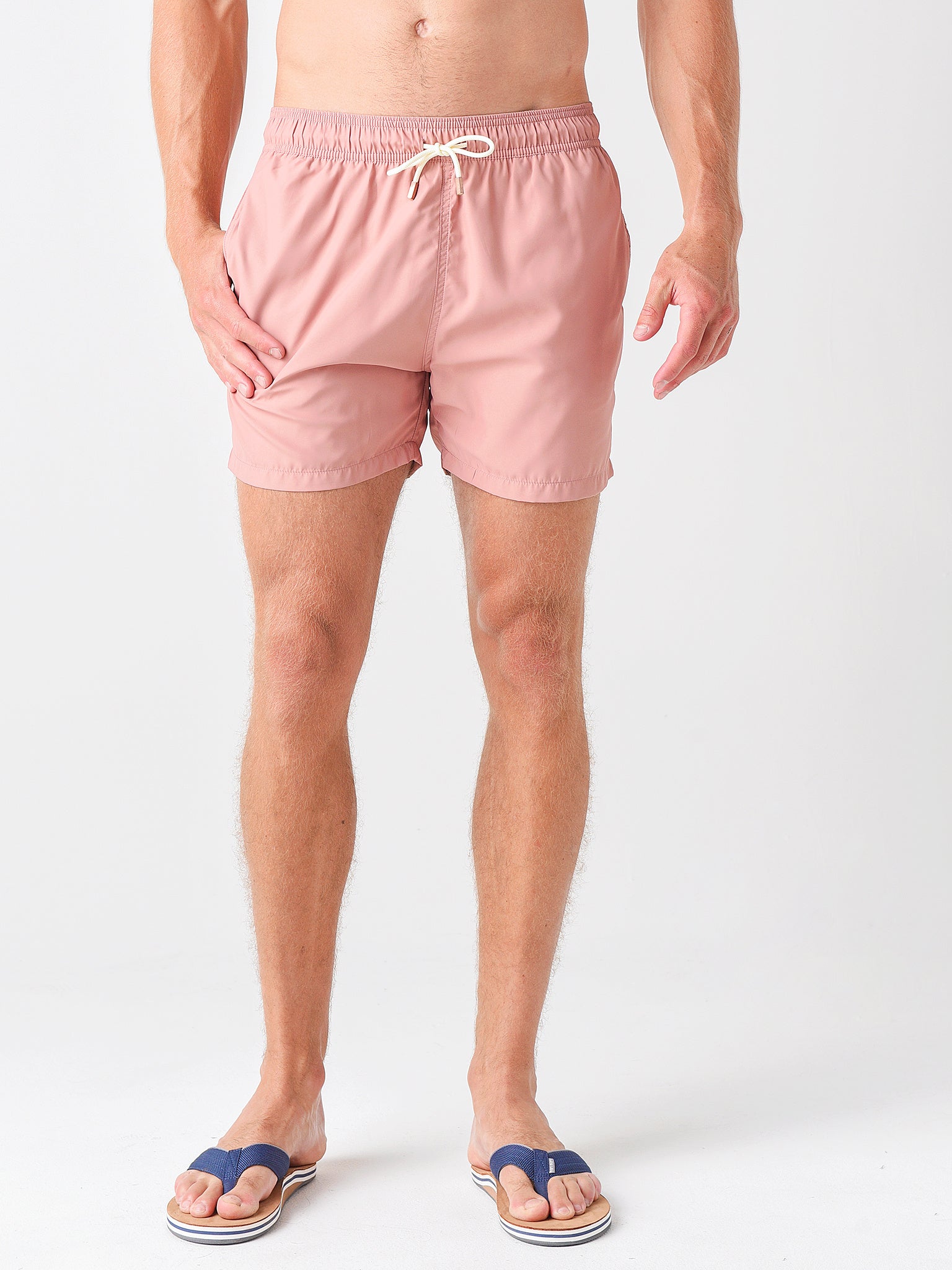 Retromarine Men's Solids Swim Trunk - Saint Bernard