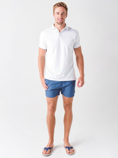 Retromarine Men's Solids Swim Trunk