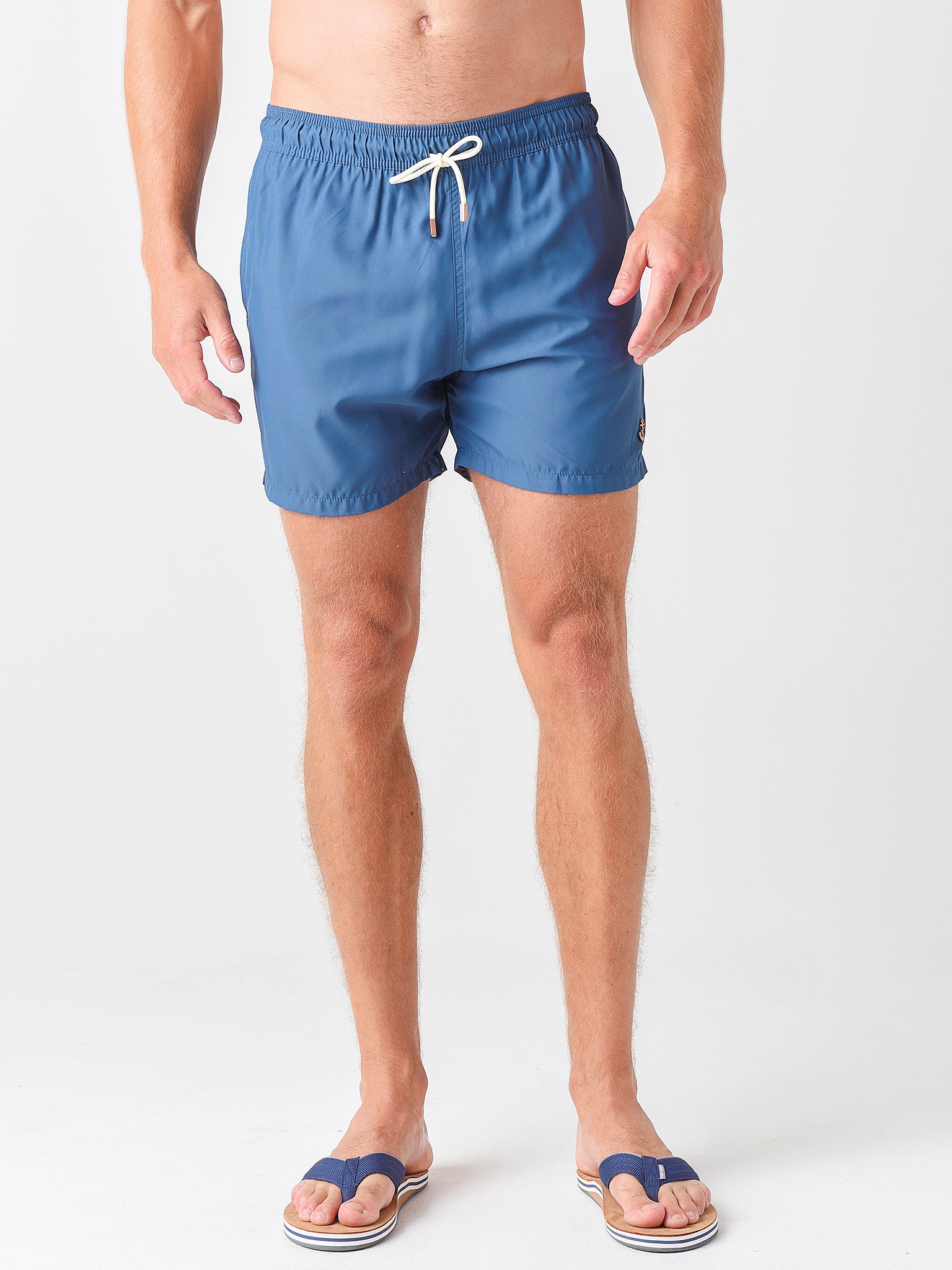 Retromarine Men's Solids Swim Trunk - Saint Bernard