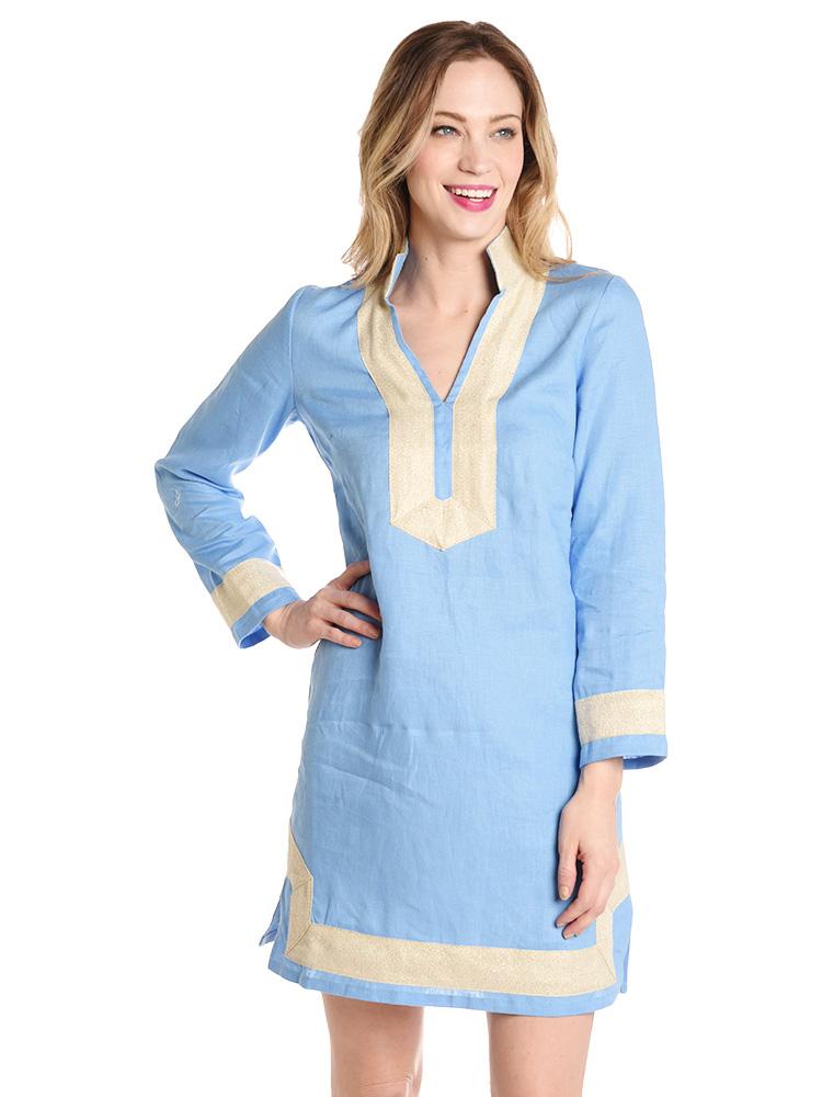 Sail to Sable Linen Dress - Saint Bernard