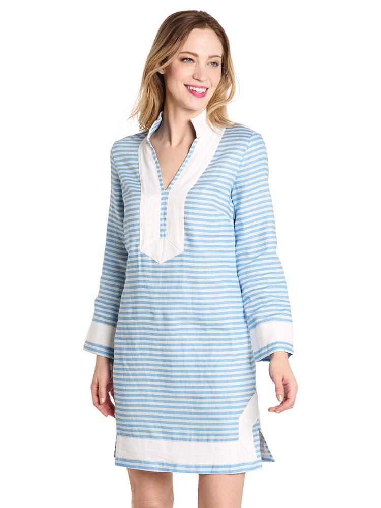 Sail to Sable Linen Dress - Saint Bernard