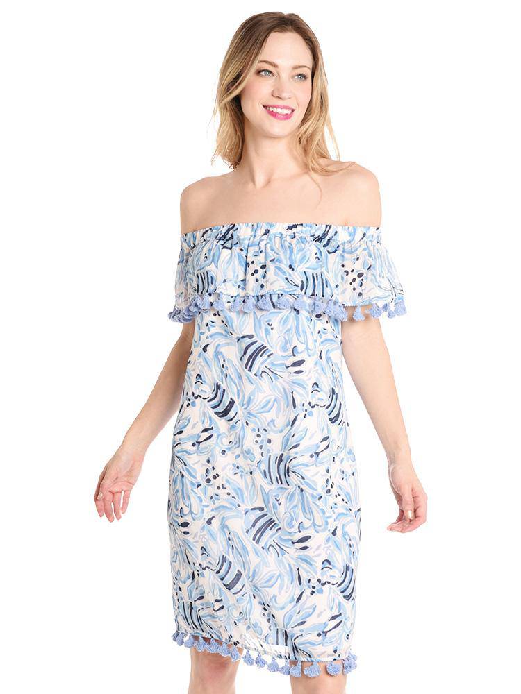 Sail to Sable Voile Dress - Saint Bernard