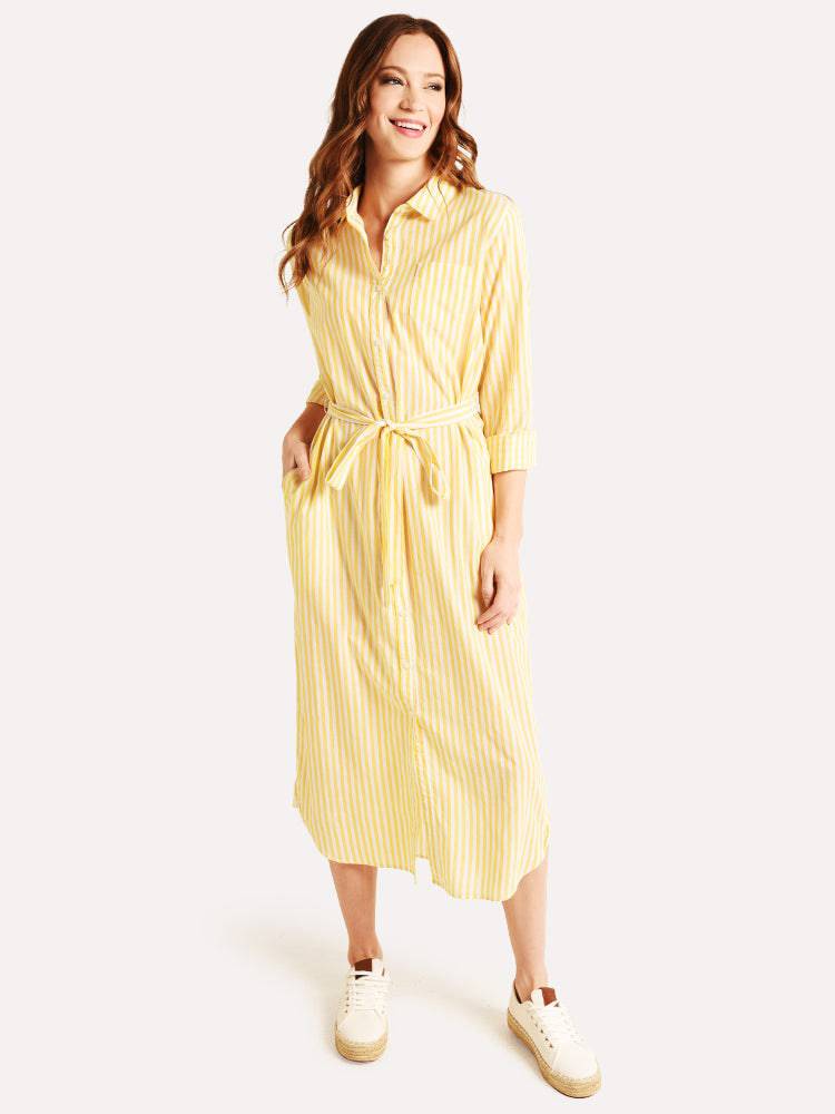 Trovata Kelly Long Shirtdress - Saint Bernard