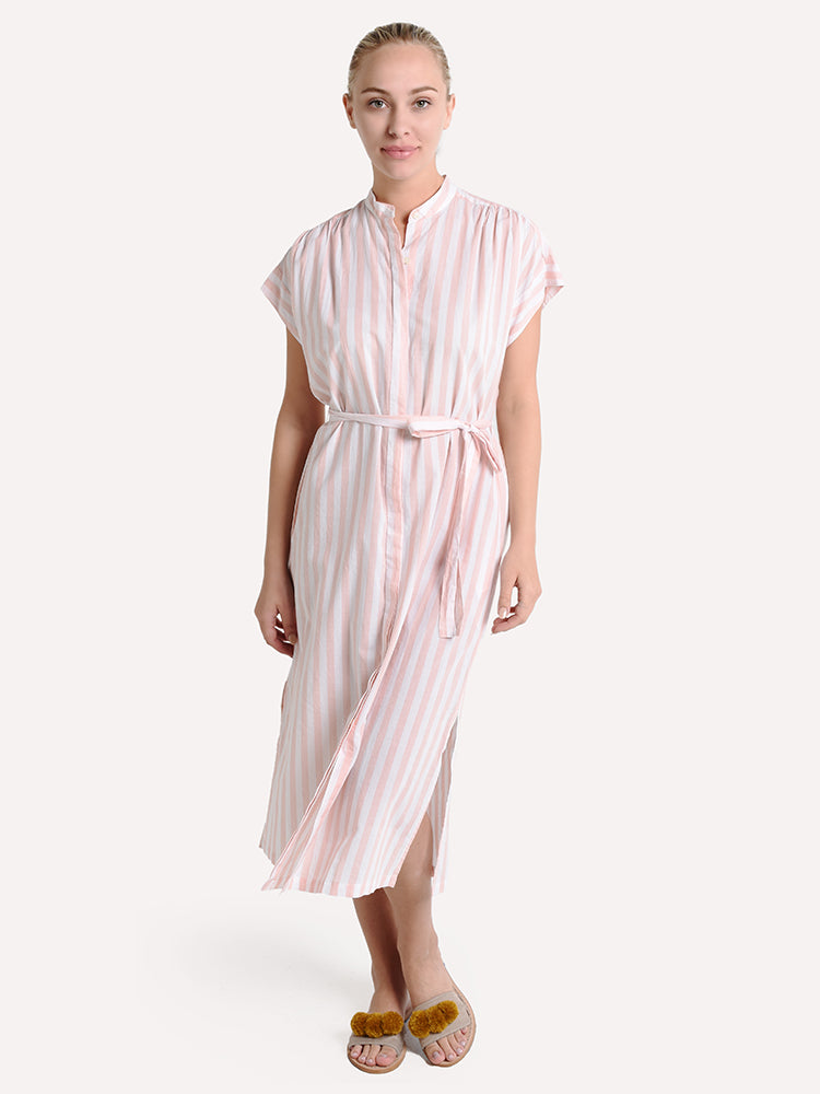 Trovata Astrid Easy Dress Pink Stripe - Saint Bernard