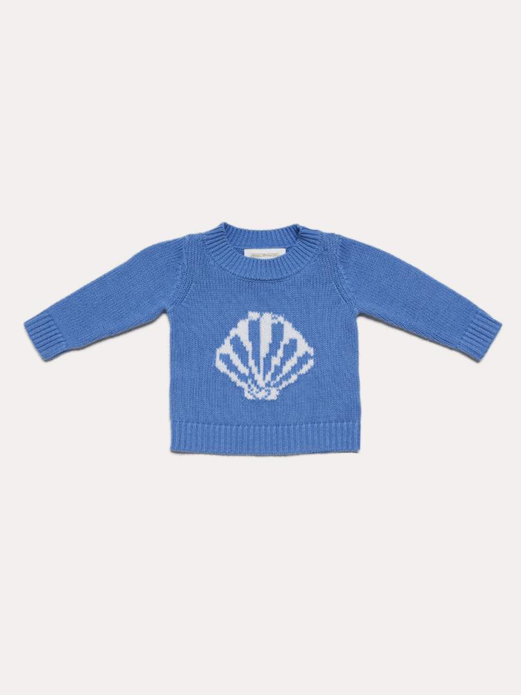 Sail To Sable Girls' Shell Sweater - Saint Bernard