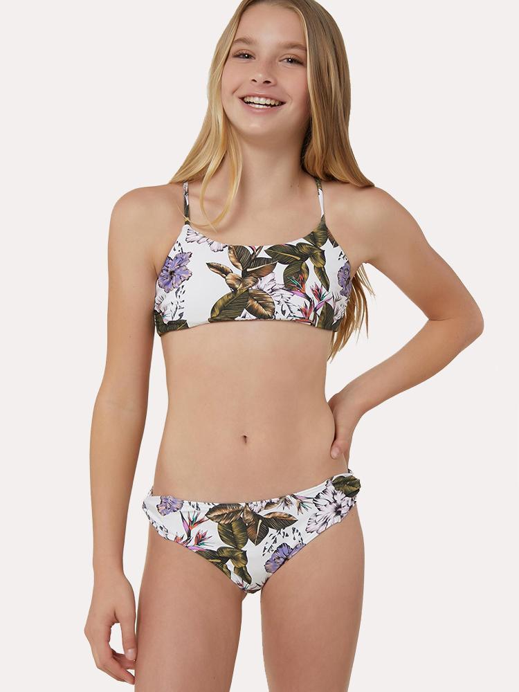 O'Neill Girls' Allure Paradise Bralette Set - Saint Bernard
