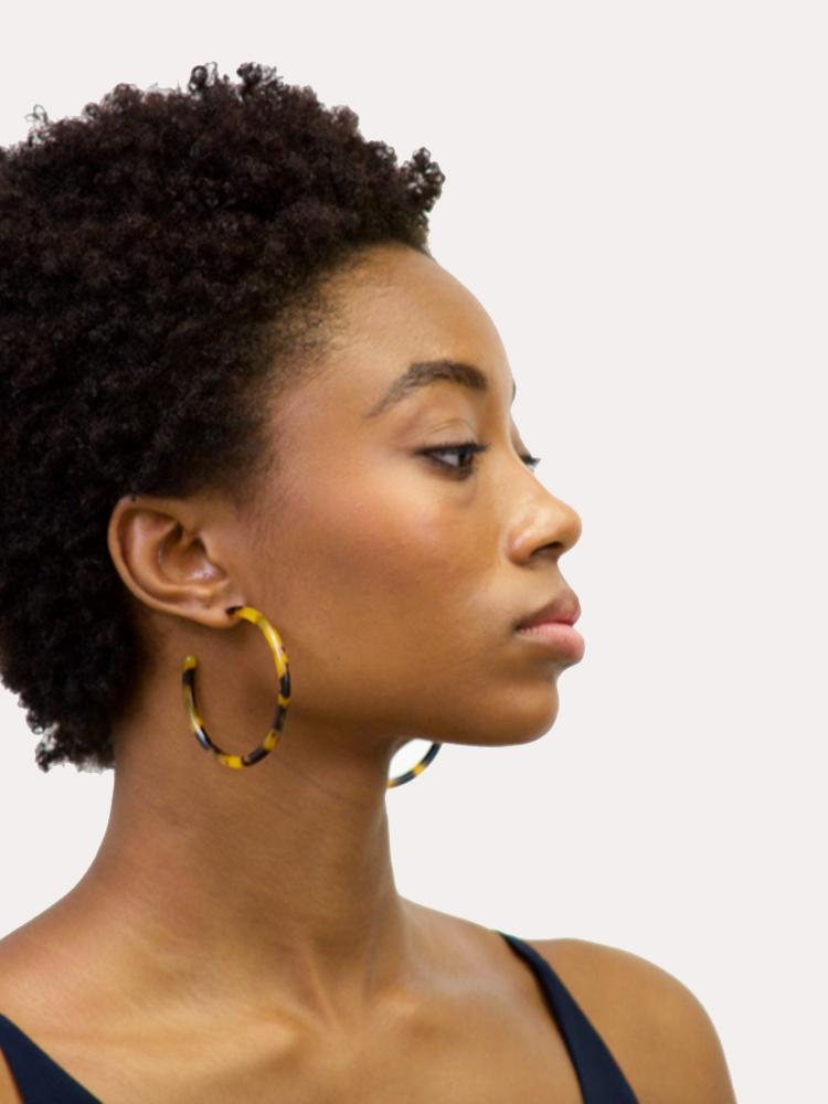 Machete Large Hoop Earrings - Saint Bernard