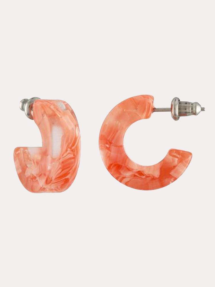 Machete Muse Hoop Earrings In Flamenco - Saint Bernard