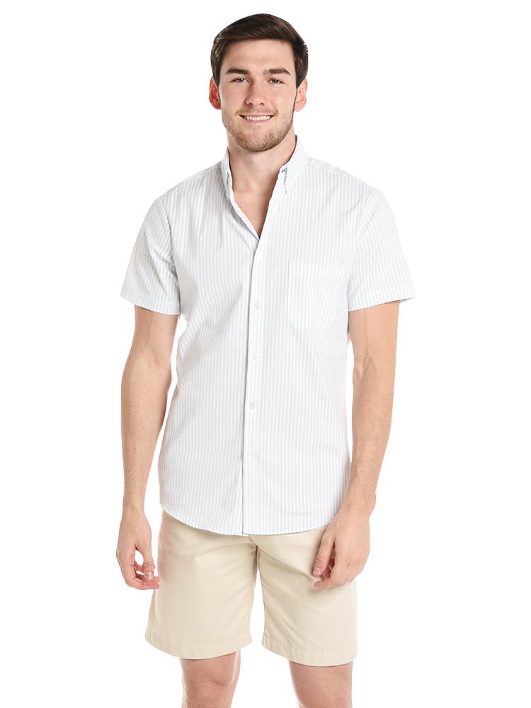 Mizzen+Main Hartley Short Sleeve Shirt - Saint Bernard