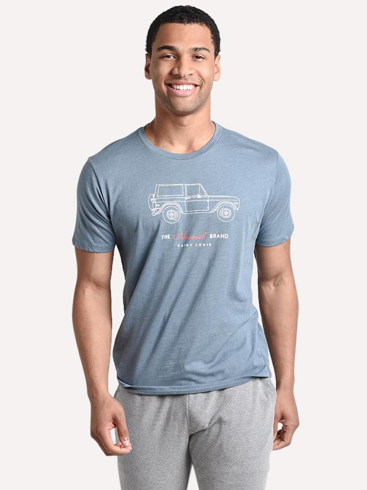 The Normal Brand Short Sleeve Bronco Tee - Saint Bernard