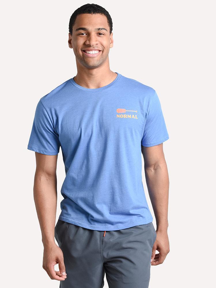 The Normal Brand Short Sleeve Paddle Tee - Saint Bernard
