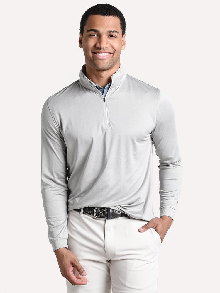 The Normal Brand Men's Performance Quarter Zip Pullover