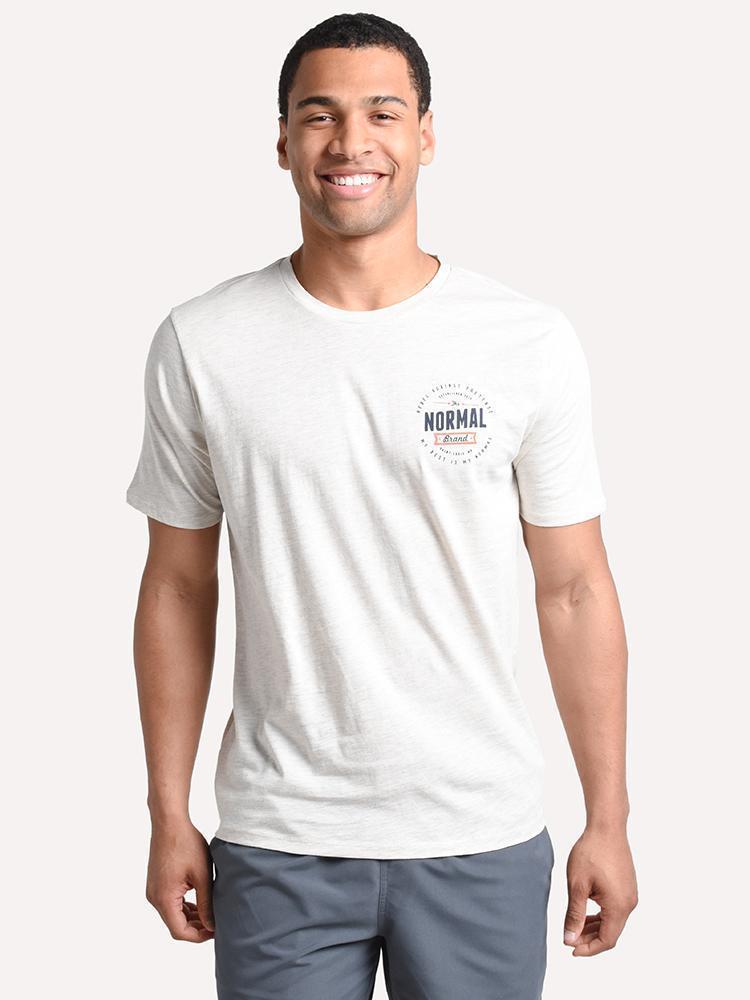 The Normal Brand Short Sleeves Rebel Tee - Saint Bernard