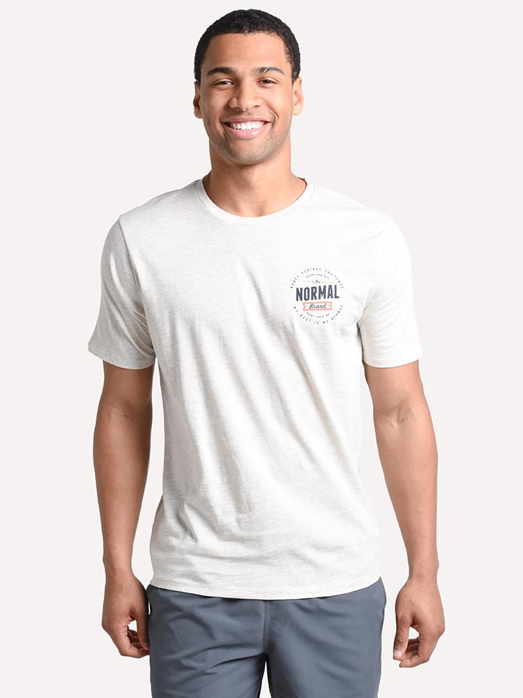 The Normal Brand Short Sleeves Rebel Tee - Saint Bernard