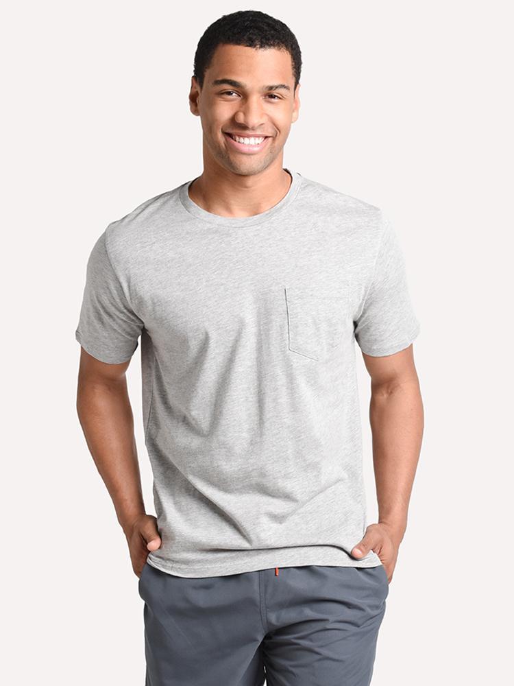 The Normal Brand Short Sleeves Sunset Tee - Saint Bernard