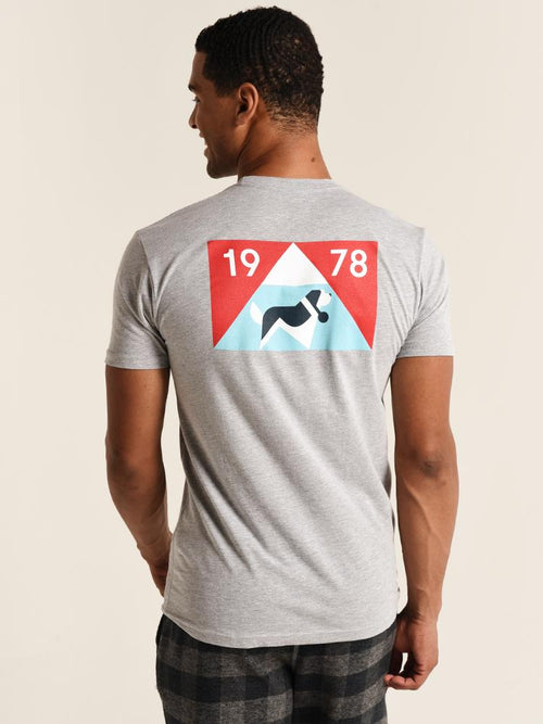 Saint Bernard Short Sleeve New Dog Logo Tee - Saint Bernard
