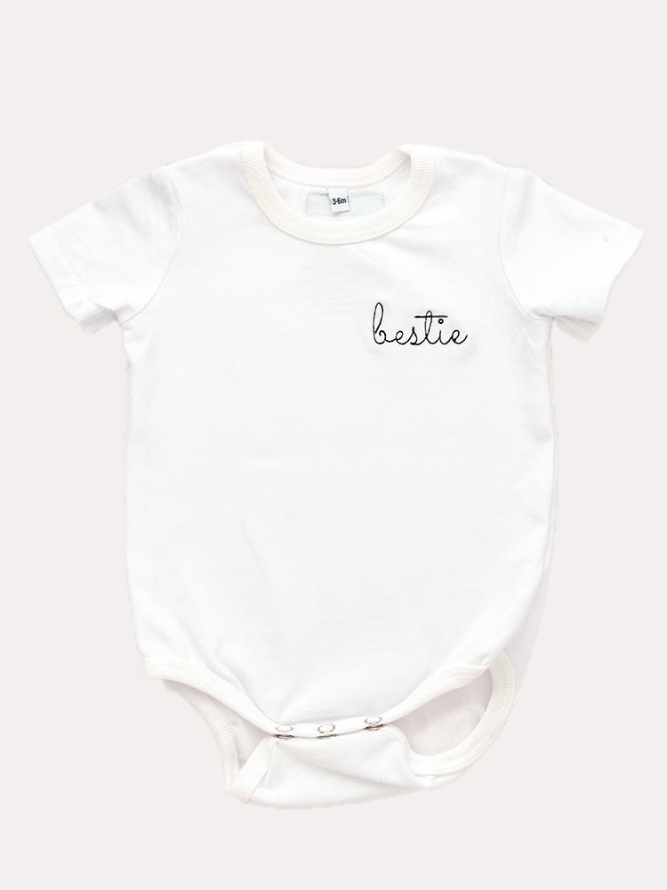 Early Riser Bestie Onesie - Saint Bernard