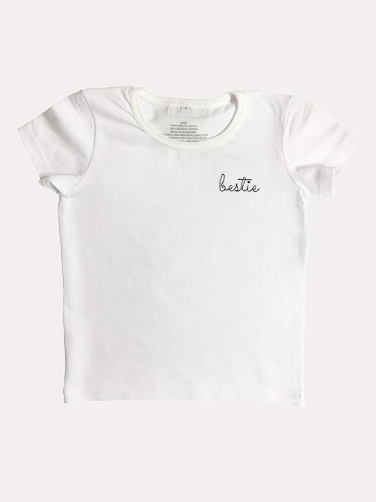 Early Riser Bestie T-Shirt - Saint Bernard