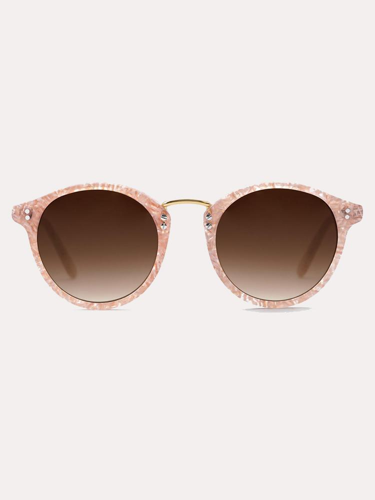 Krewe Taylor Camellia 24k Sunglasses