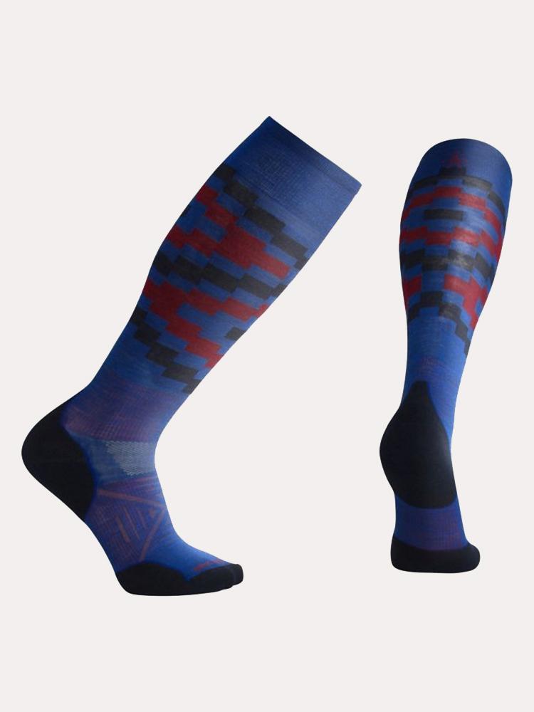 Smartwool Men's PhD Ski Light Elite Pattern Socks - Saint Bernard