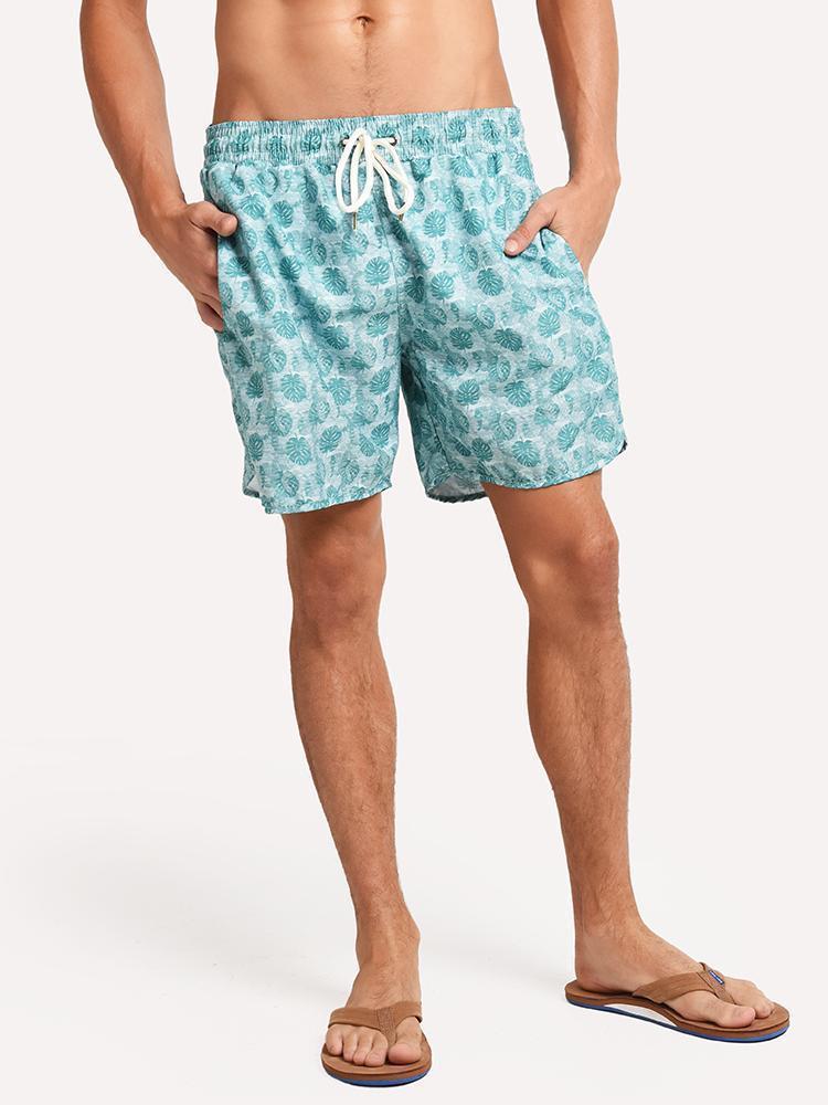 Grayers Blue Surf Swim Trunk 6 Inch - Saint Bernard