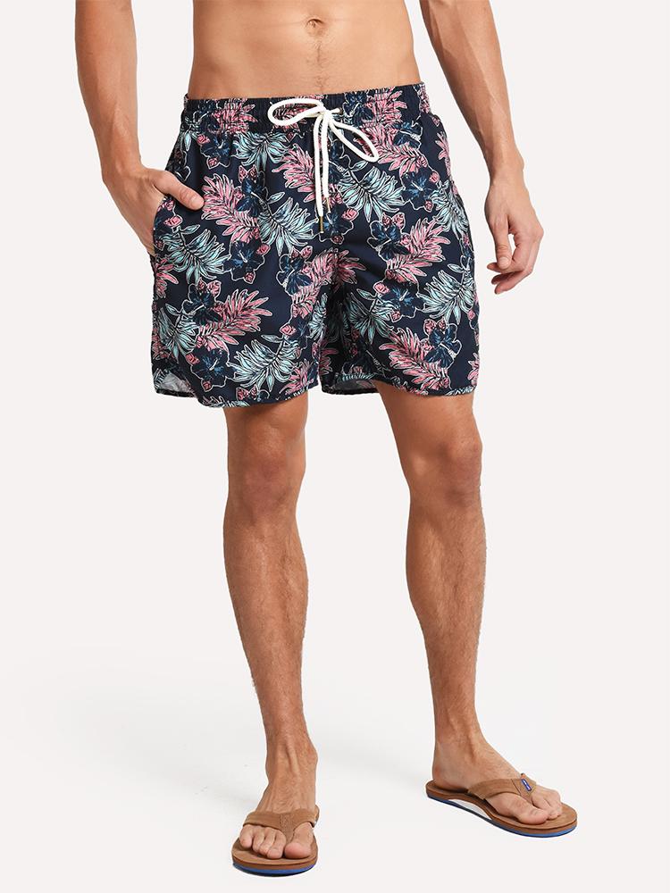 Grayers Midnight Tropic Swim Trunk 6 Inch - Saint Bernard