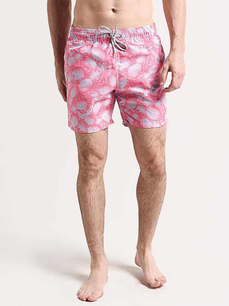 Michaels Swimwear Pineapple Print Swim Trunk - Saint Bernard