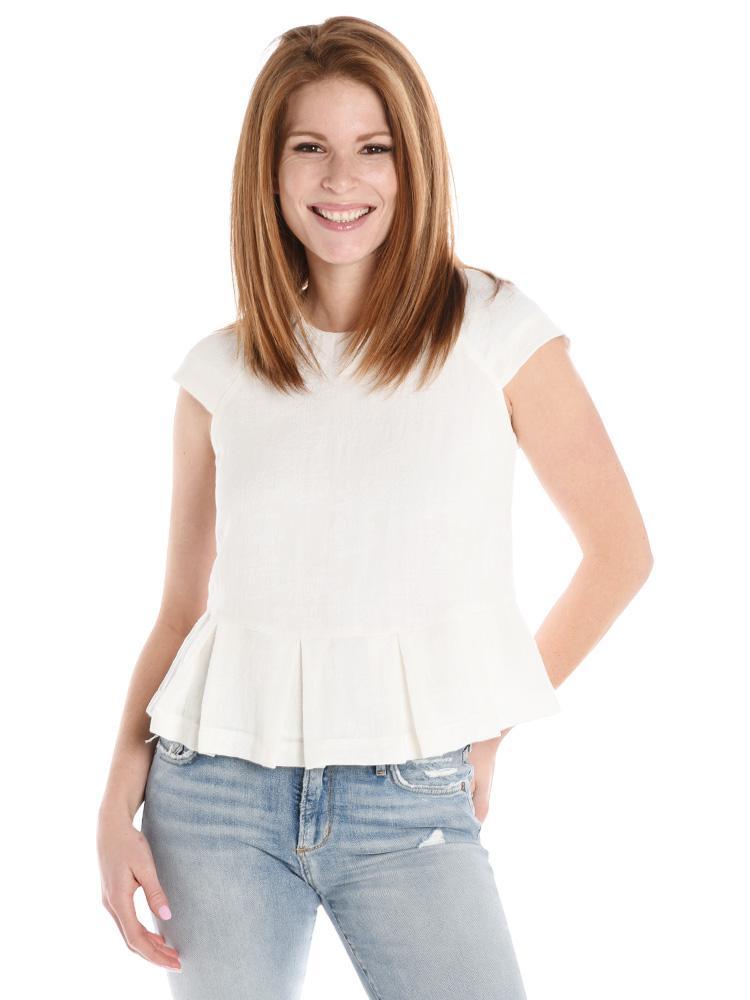 Endless Rose Short Sleeve Baby Doll Top - Saint Bernard