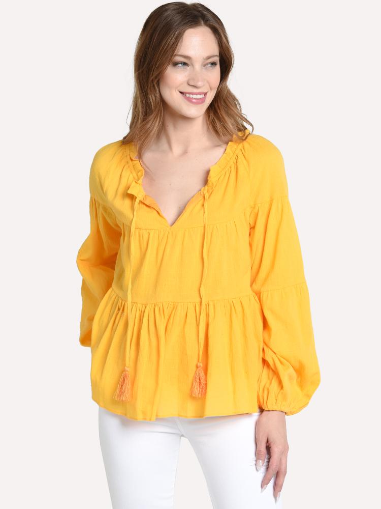 Free The Roses Emily Top - Saint Bernard