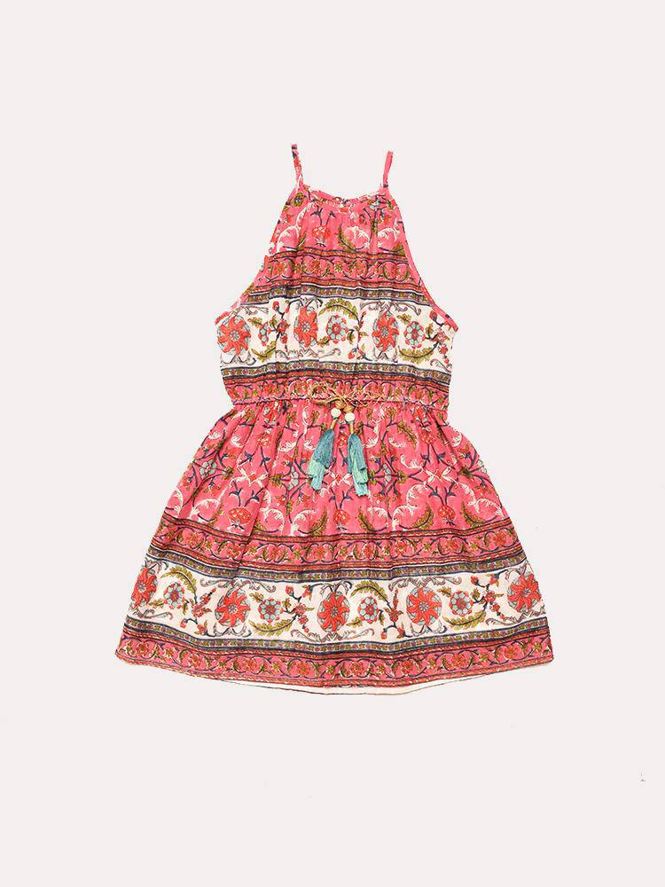Alicia Bell Girls' Sylivie Dress - Saint Bernard