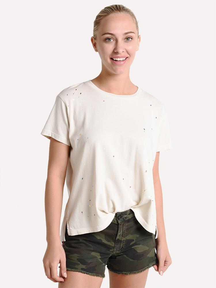 Sundry Oversized Splatter Tee - Saint Bernard