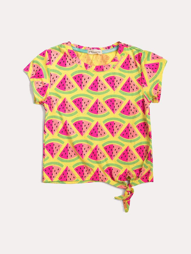 Appaman Girls' Icy Treats Phing Tee - Saint Bernard
