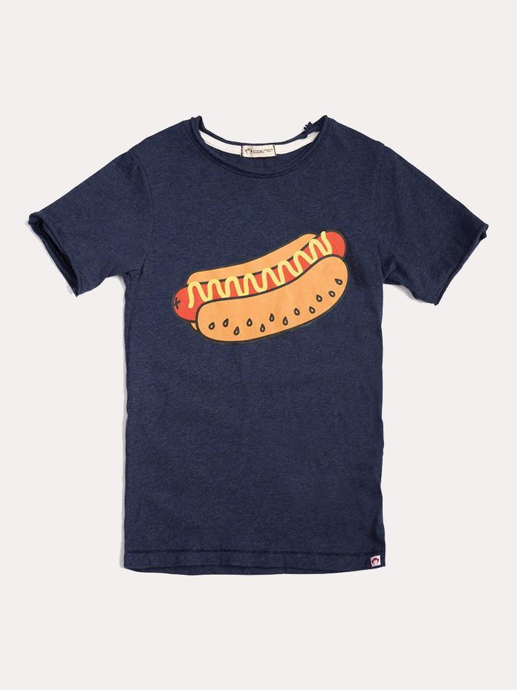 Appaman Boys' Hot Dog Tee - Saint Bernard