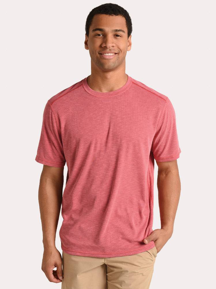 Tommy Bahama Men's Flip Tide Reversible IslandZone T-Shirt - Saint Bernard