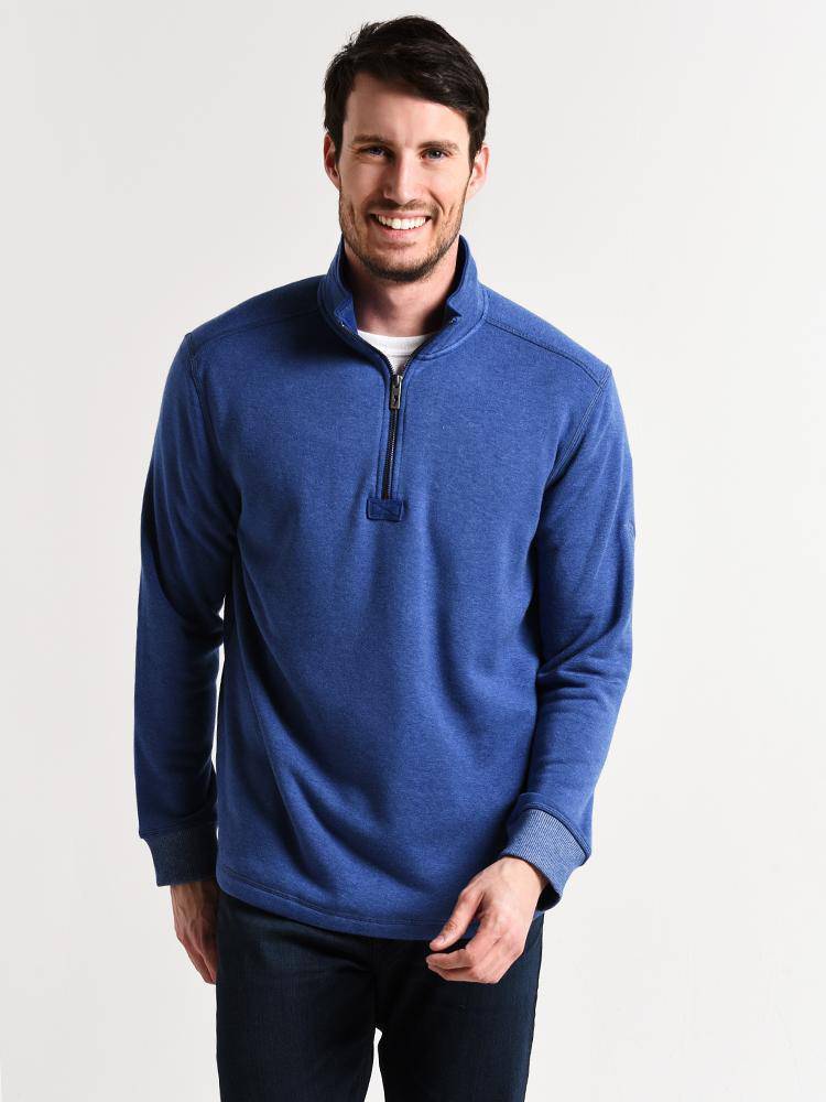 Tommy Bahama Men's Tobago Bay Half-Zip Sweatshirt - Saint Bernard