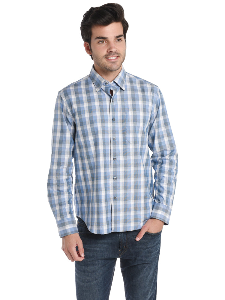 Tommy Bahama Plaid Ali Shirt - Saint Bernard