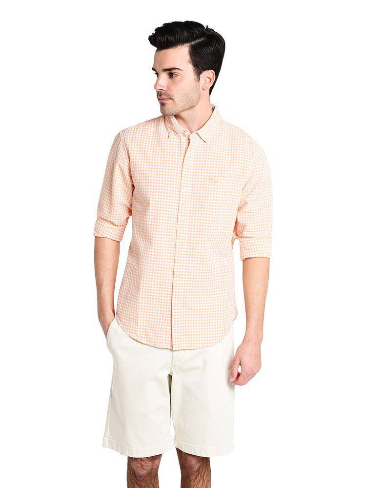 Tommy Bahama Men's Key Largo Check Button Down Shirt - Saint Bernard