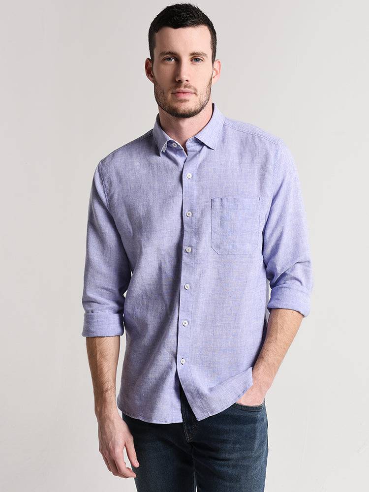 Tommy Bahama Men's Lanai Tides Stretch-Linen Shirt - Saint Bernard
