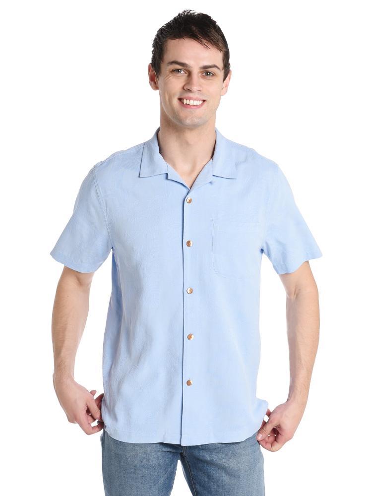 Tommy Bahama Men's St. Lucia Fronds Camp Shirt - Saint Bernard